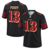 49ers Brock Purdy Black Rivalries Jersey - Legendary Fan Style