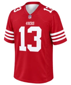 49ers Brock Purdy Scarlet Jersey - Legendary Fan Style