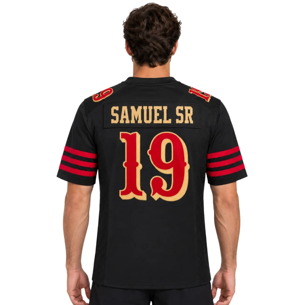 49ers Deebo Samuel Black Rivalries Jersey - Fierce Fan Style