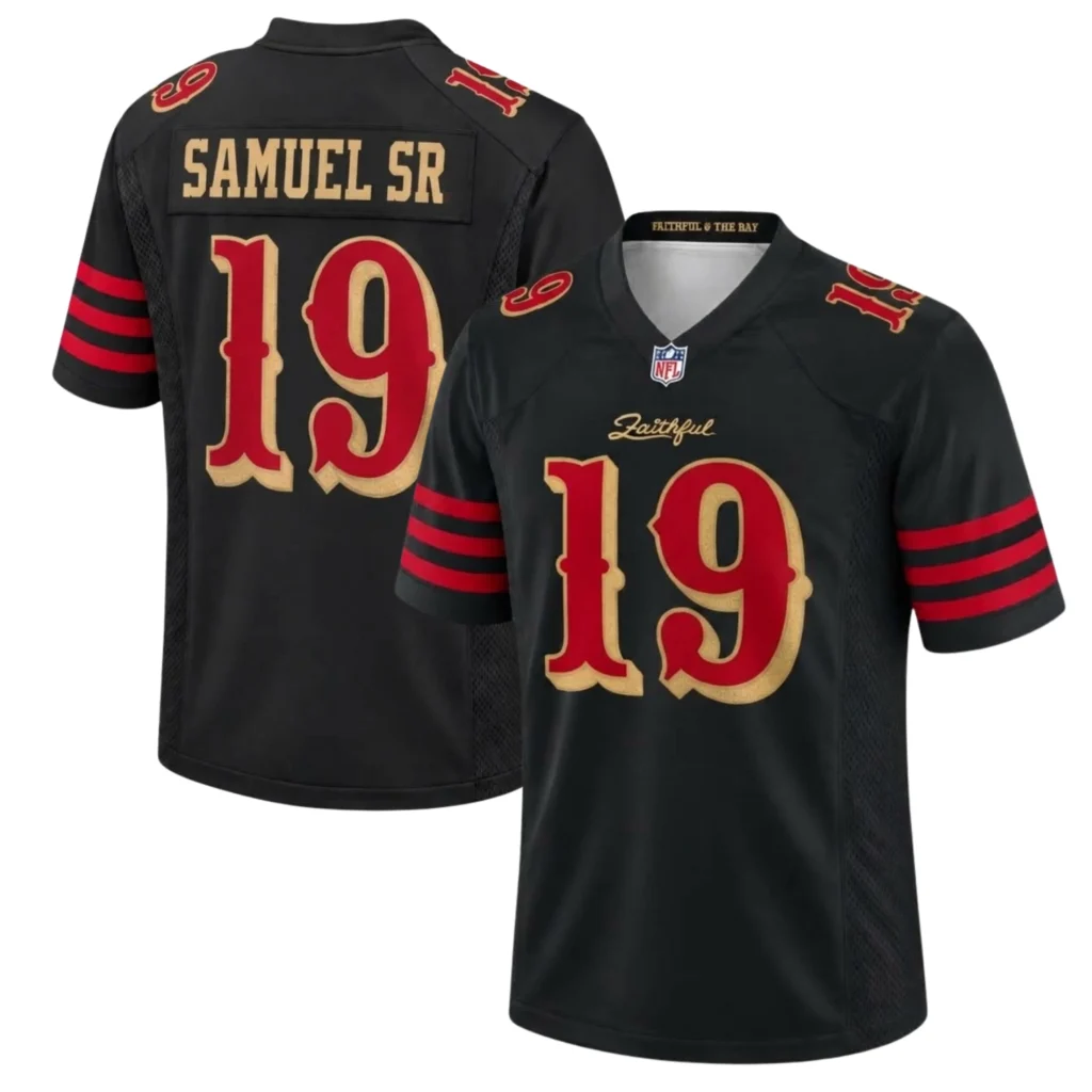 49ers Deebo Samuel Black Rivalries Jersey - Fierce Fan Style