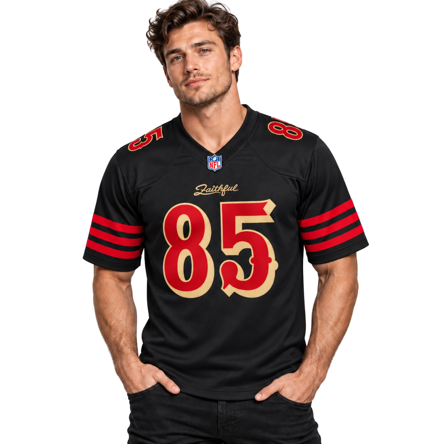 49ers George Kittle Rivalries Jersey - Legendary Fan Style