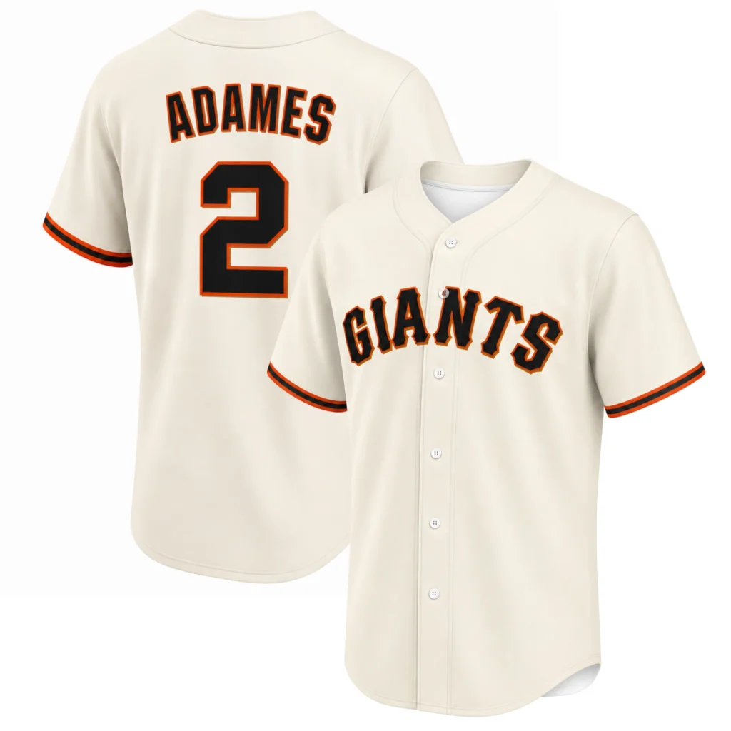 Adames San Francisco Giants Home Jersey – Bold Fan Style