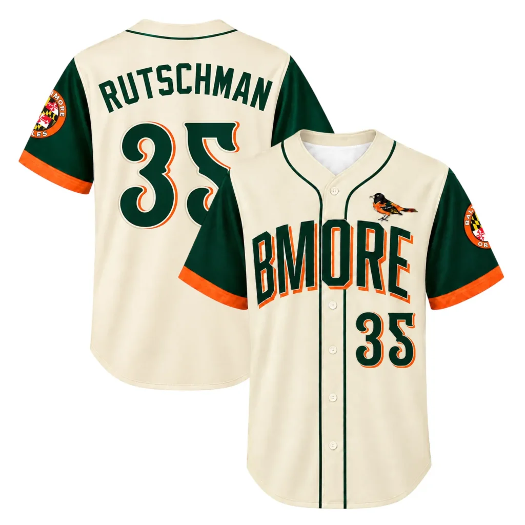Adley Rutschman City Connect Jersey 2026 Exclusive Baltimore Orioles Merch Sport