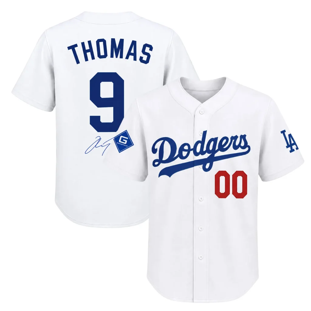Alek Thomas Jersey Personalized Number Epic LA Dodgers Gear