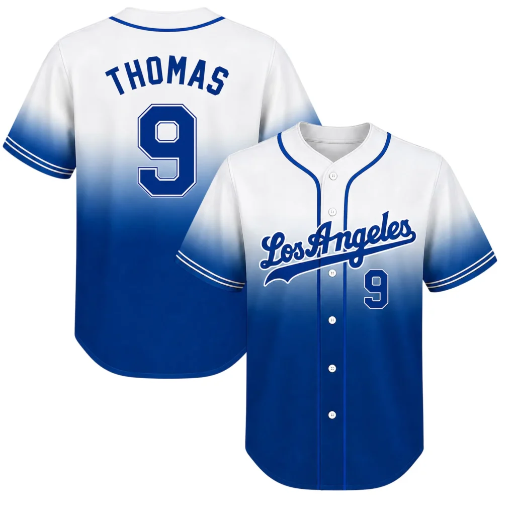 Alek Thomas LA Dodgers Jersey - Bold Name & Number