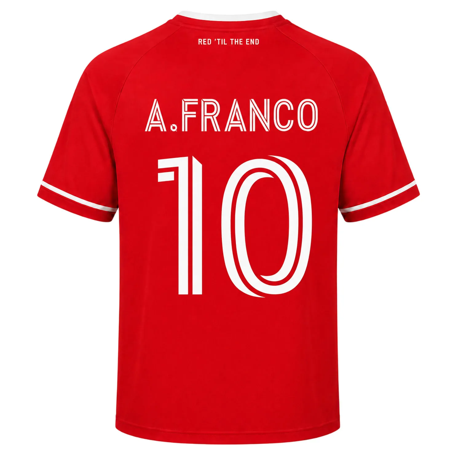 Andre Franco Chicago Fire Red Jersey Legendary Team Sports - Image 3