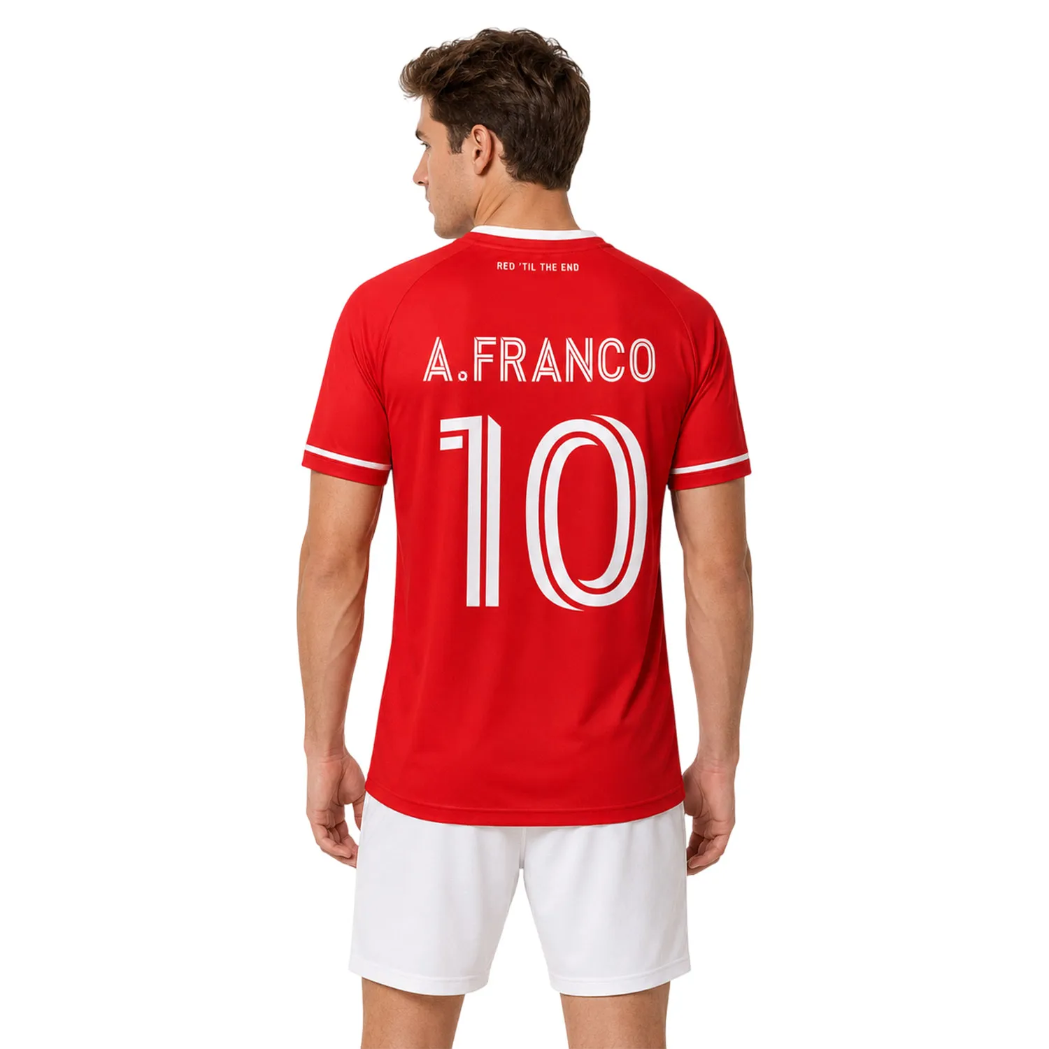 Andre Franco Chicago Fire Red Jersey Legendary Team Sports - Image 4