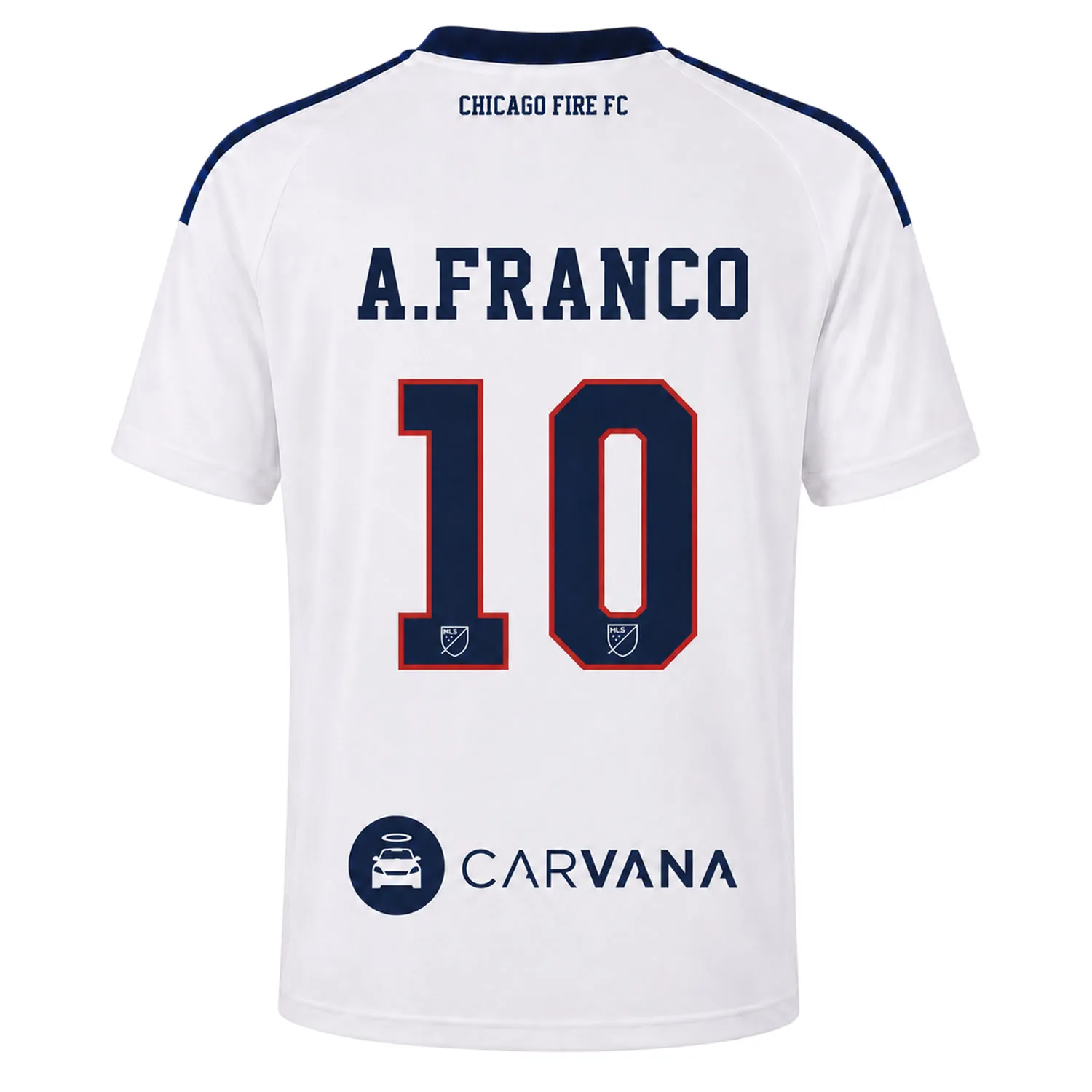 Andre Franco Chicago Fire White Jersey with Dazzling Fan Apparel - Image 3