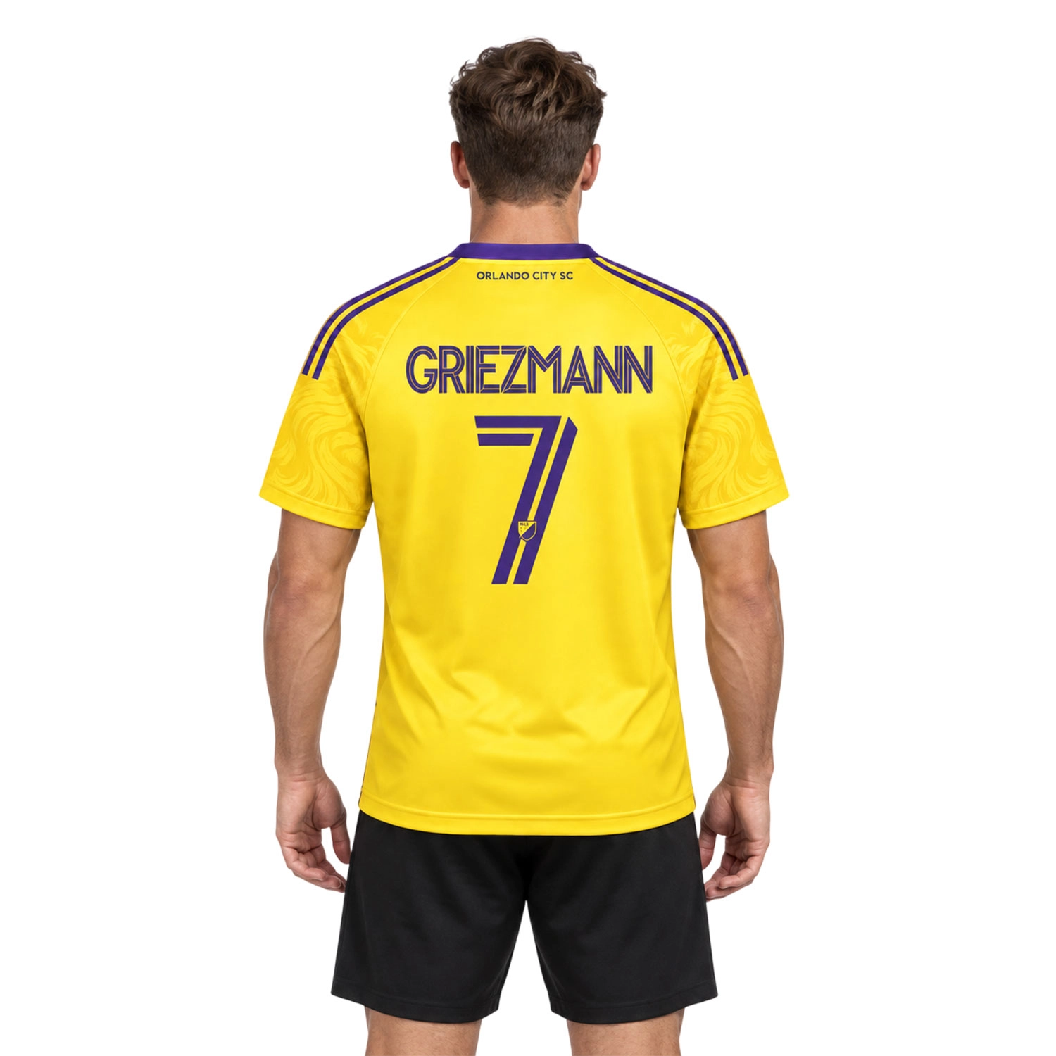 Antoine Griezmann OCSC Jersey Radiant Yellow Lions - Image 4