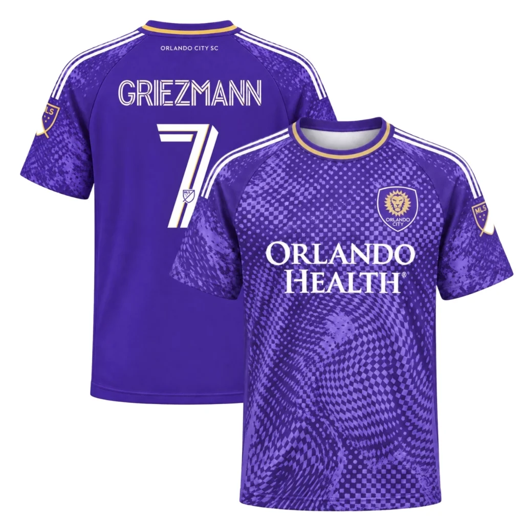Antoine Griezmann Orlando City Jersey Spirited Purple Shirt