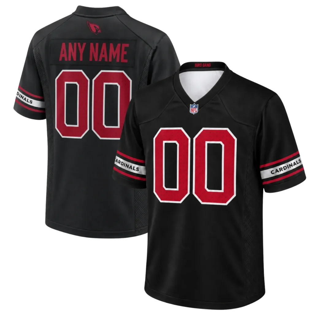 Arizona Cardinals Black Alternate Jersey - Personalized Spirit Edition