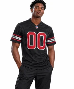 Arizona Cardinals Black Alternate Jersey - Personalized Fan Edition