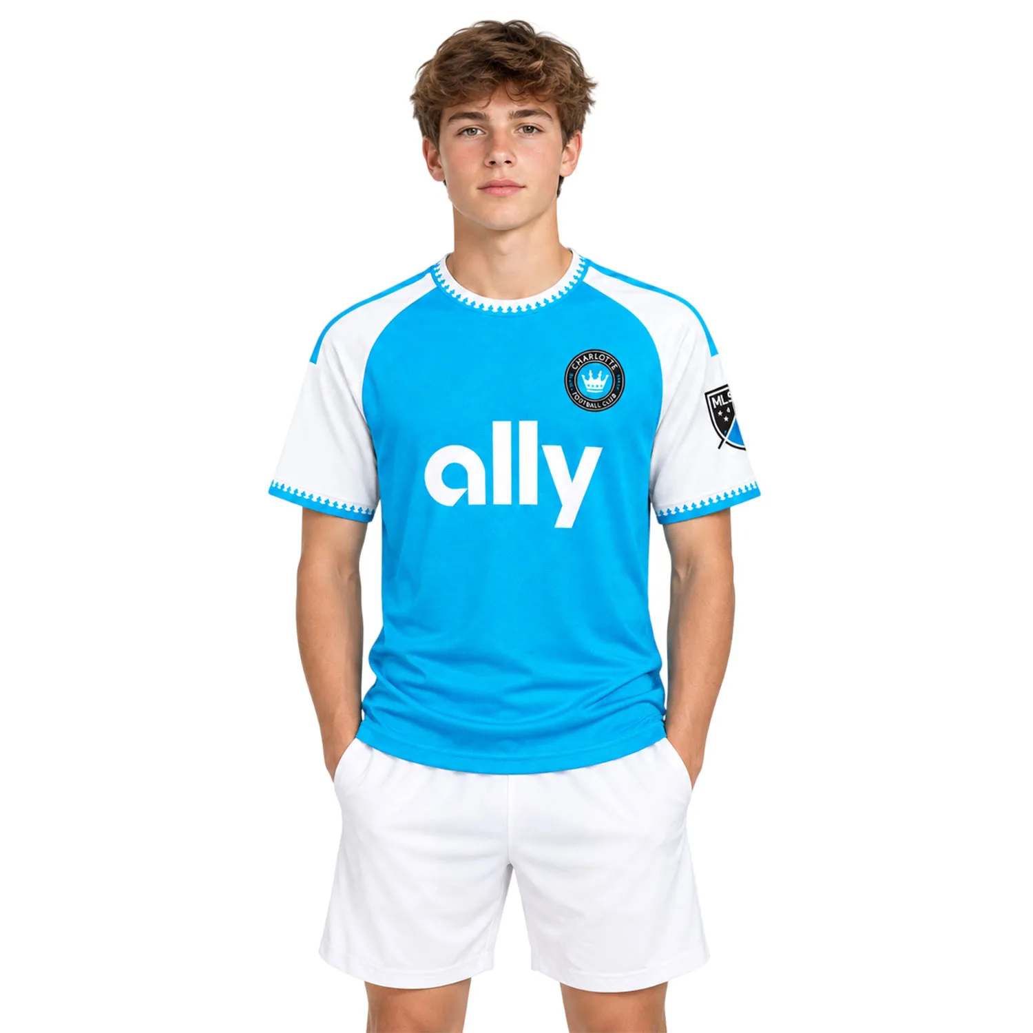 Ashley Westwood Blue Jersey Vibrant Custom Charlotte FC Player 2026 - Image 4