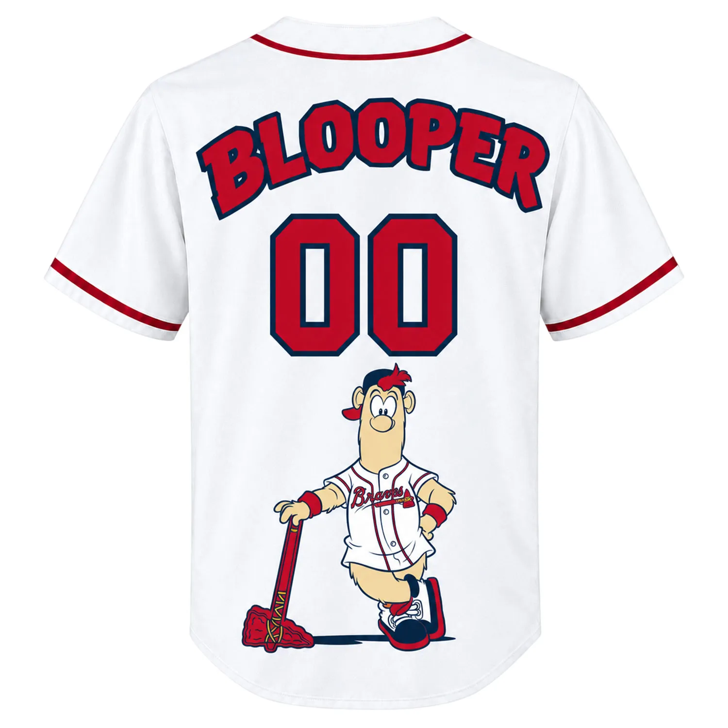 Atlanta Braves Blooper Jersey Epic Custom Fan Style - Image 3
