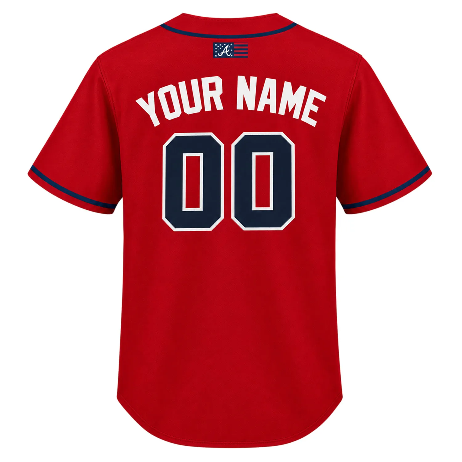 Atlanta Red Jersey Custom Memorable Fan Apparel - Image 3