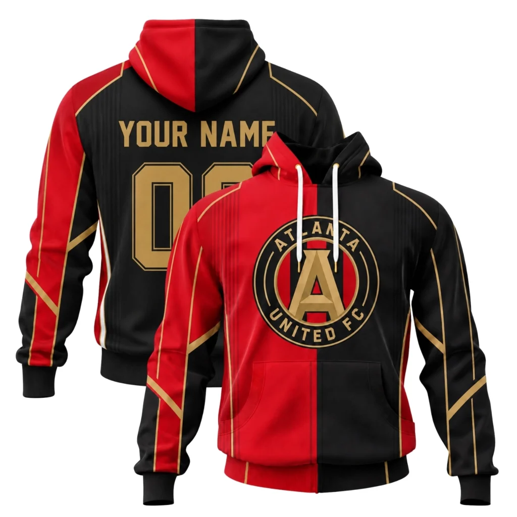 Atlanta United FC Hoodie Custom Exclusive Split Color
