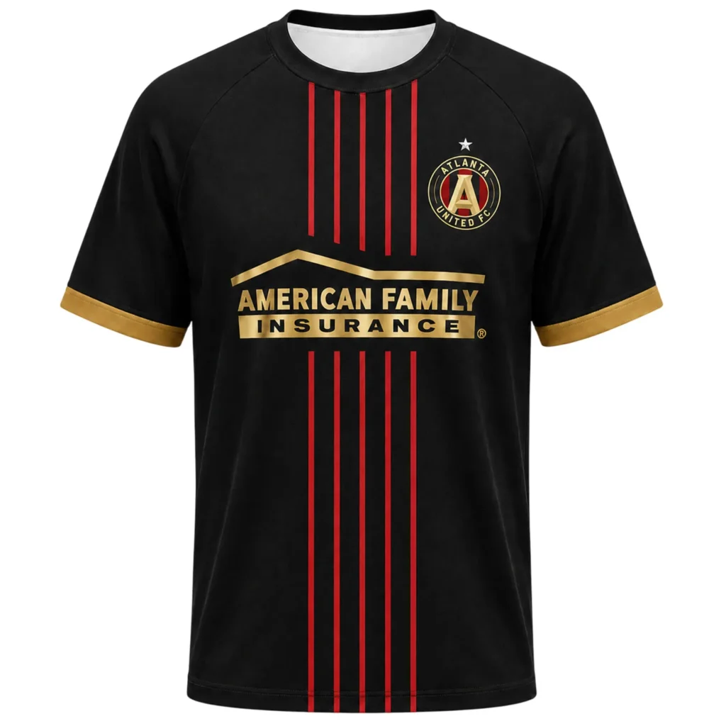 Atlanta United Personalized Black Jersey – Epic Fan Kit