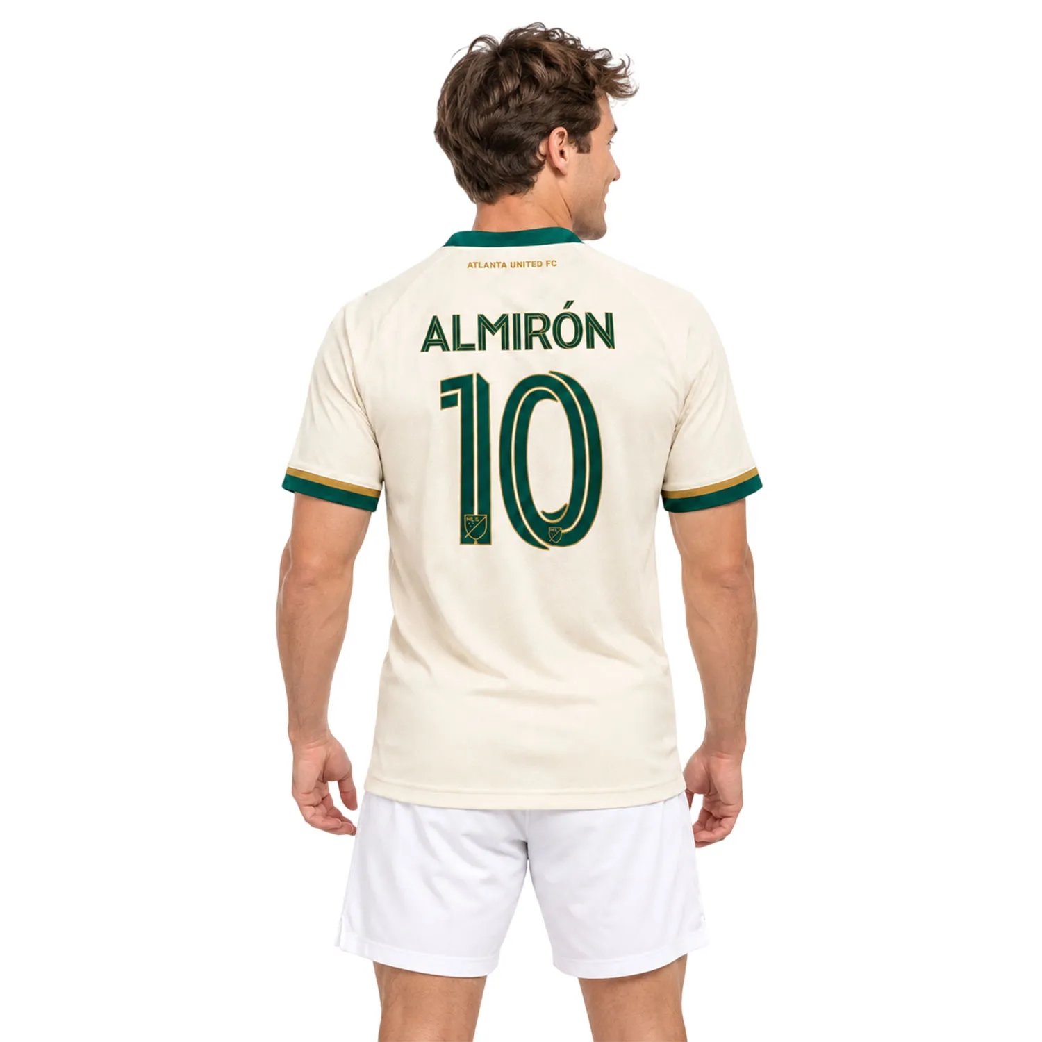 Atlanta United Soccer Jersey Miguel Almiron Bold Fanwear - Image 4
