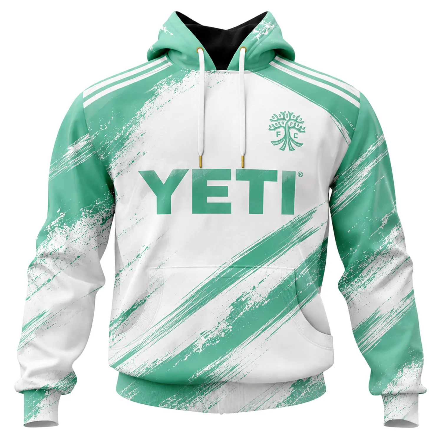 Austin FC Custom Fleece Hoodie – Professional Fan Wear - Image 2