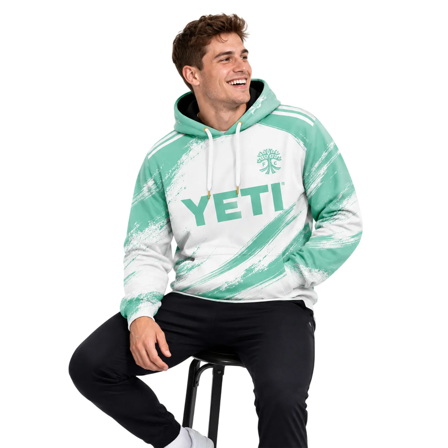 Austin FC Custom Fleece Hoodie – Professional Fan Wear - Image 4