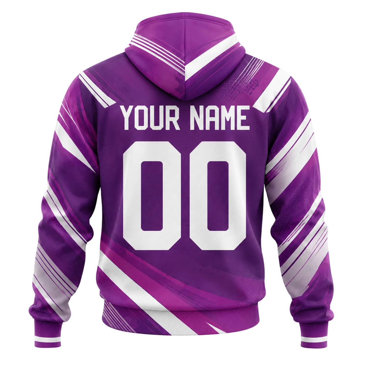 Austin FC Custom Hoodie Purple – Elite Fan Apparel - Image 3
