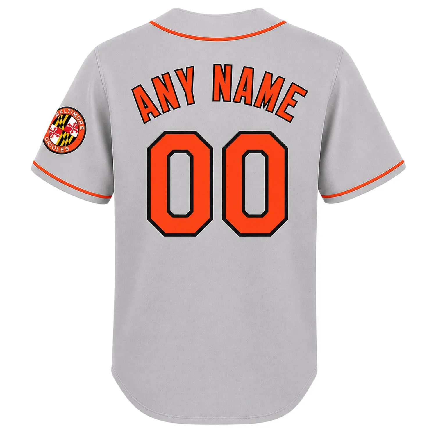 Baltimore Orioles Baseball Jersey Classic Bold Vintage Style - Image 3
