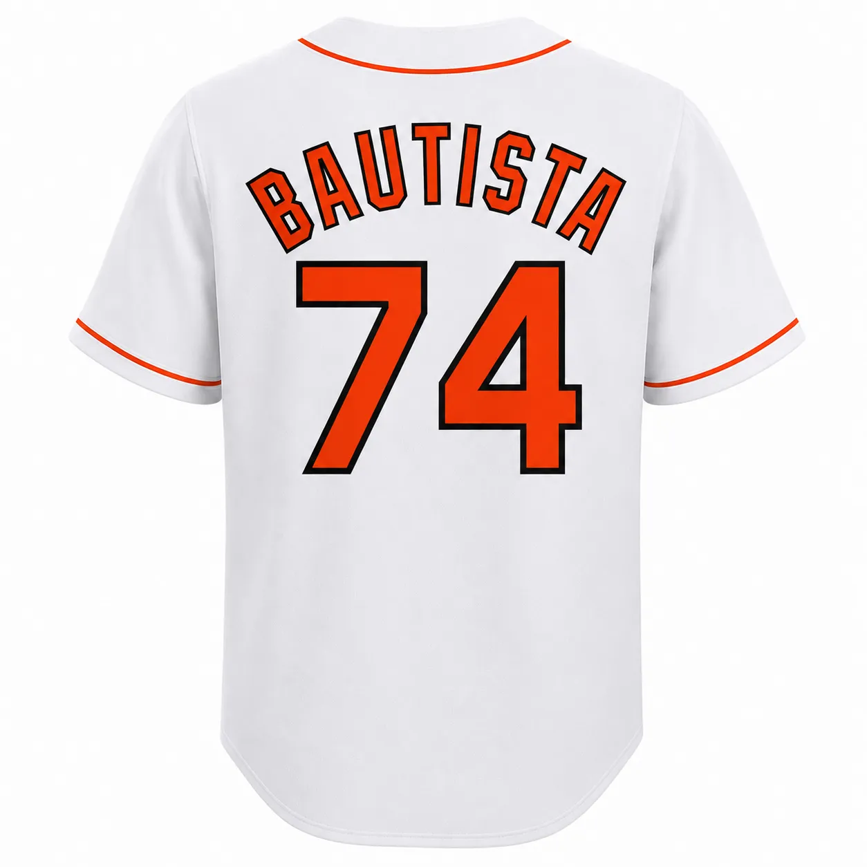 Orioles Bautista Baseball Jersey – Remarkable Fan - Image 3