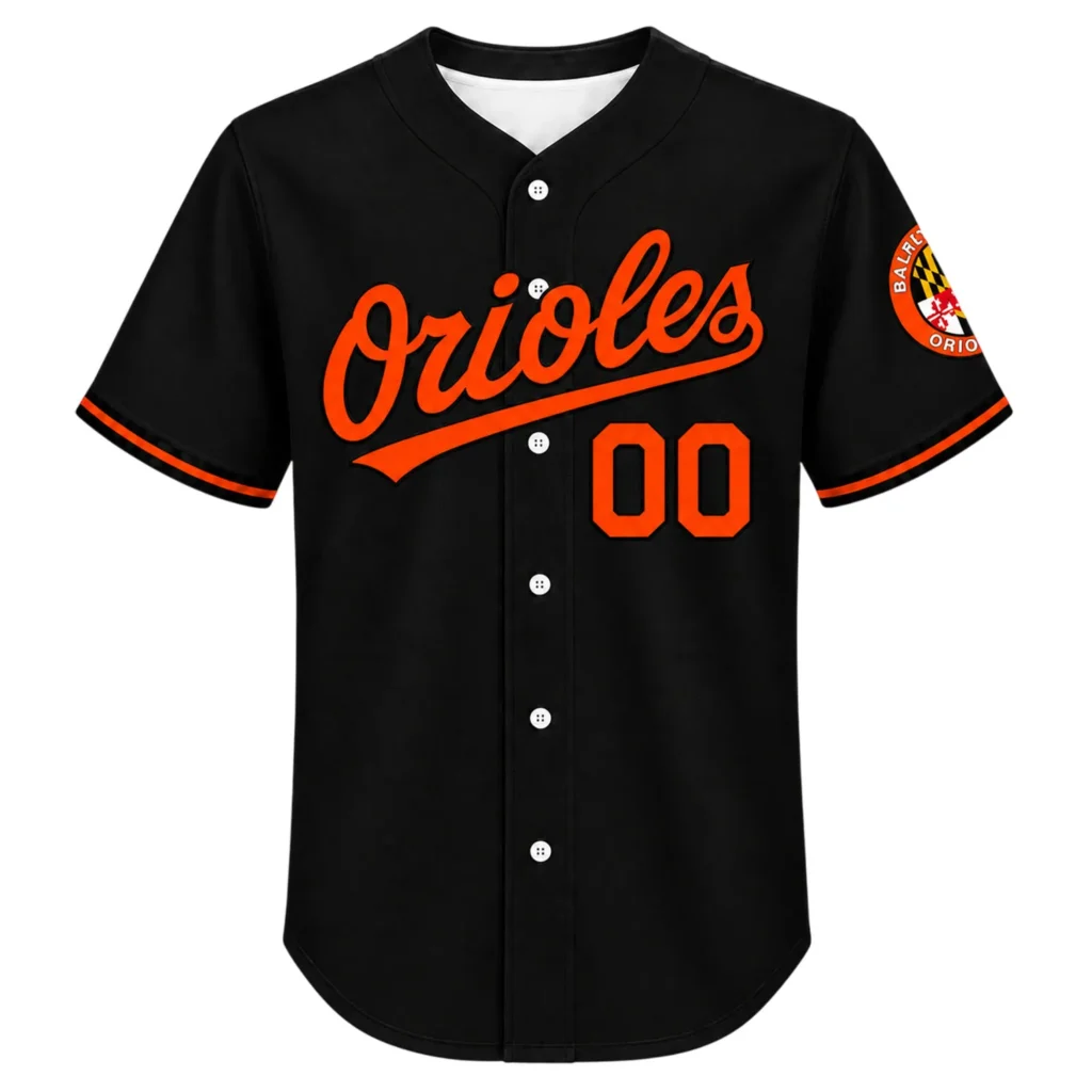 Baltimore Orioles black Jersey Ultimate fan apparel