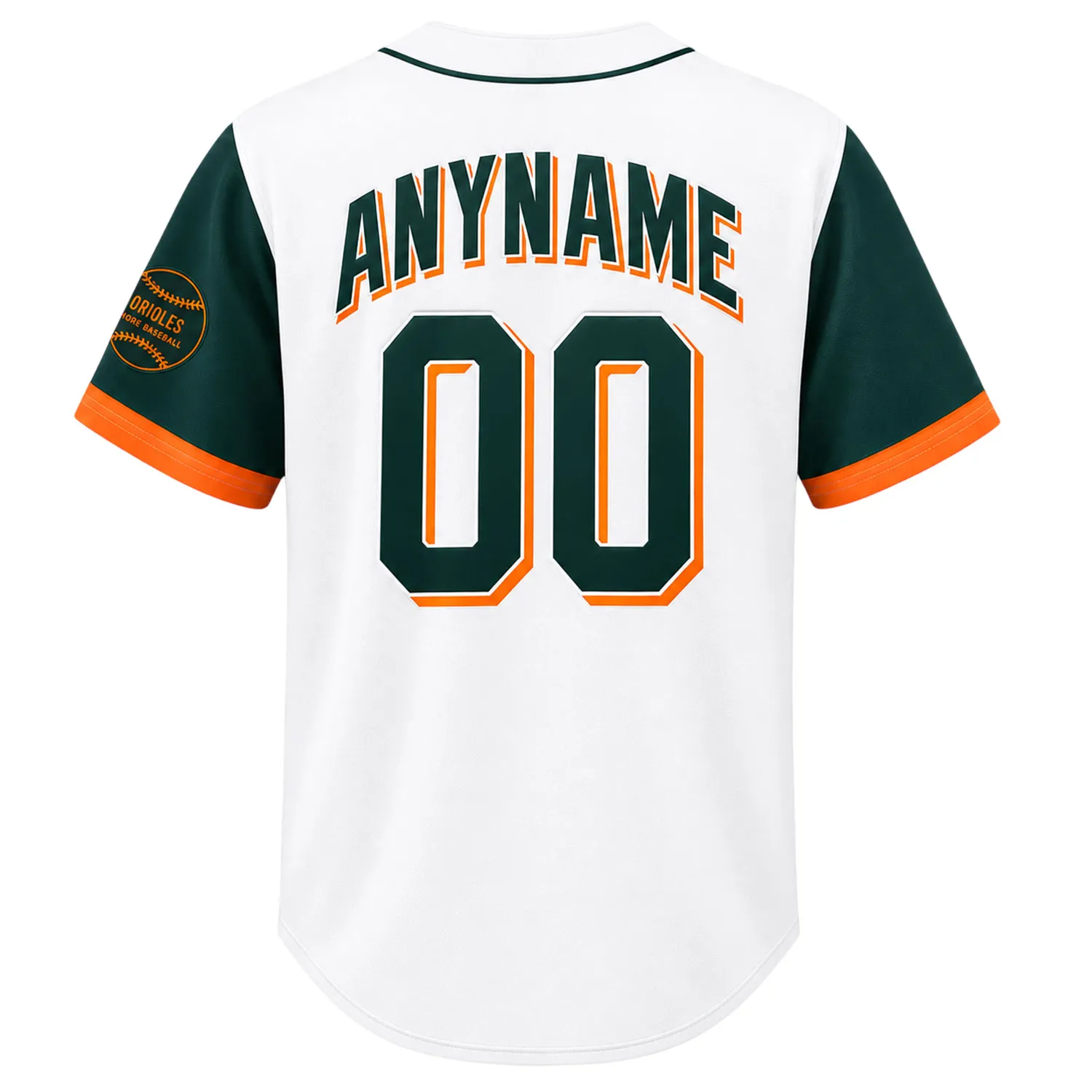 Baltimore Orioles Retro Jersey Custom Name and Number Special - Image 3