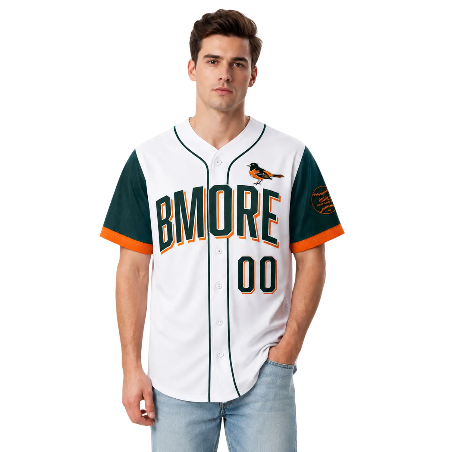 Baltimore Orioles Retro Jersey Custom Name and Number Special - Image 4