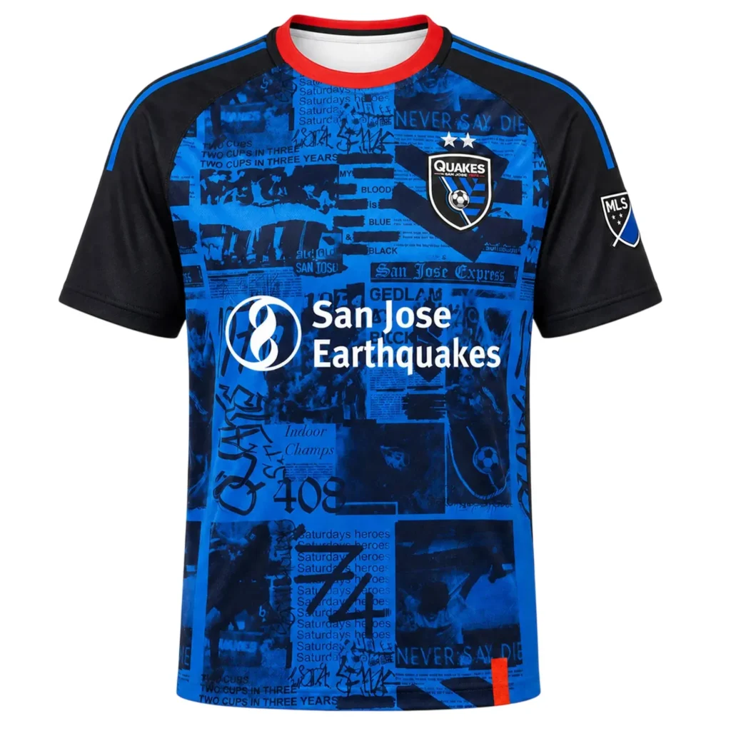 Beau Leroux Fan Jersey Dynamic Quakes Merch Sport