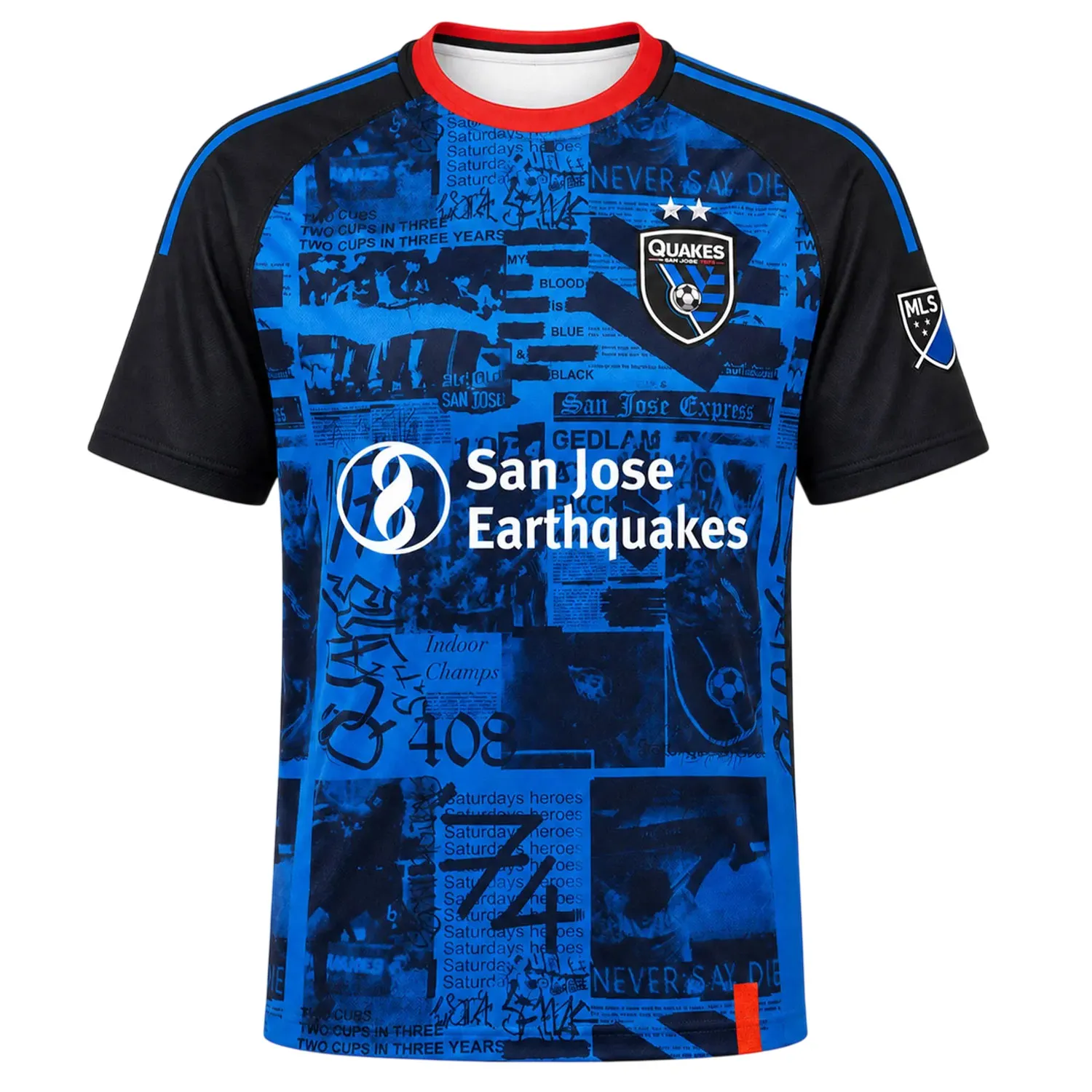 Beau Leroux Fan Jersey Dynamic Quakes Merch Sport - Image 2
