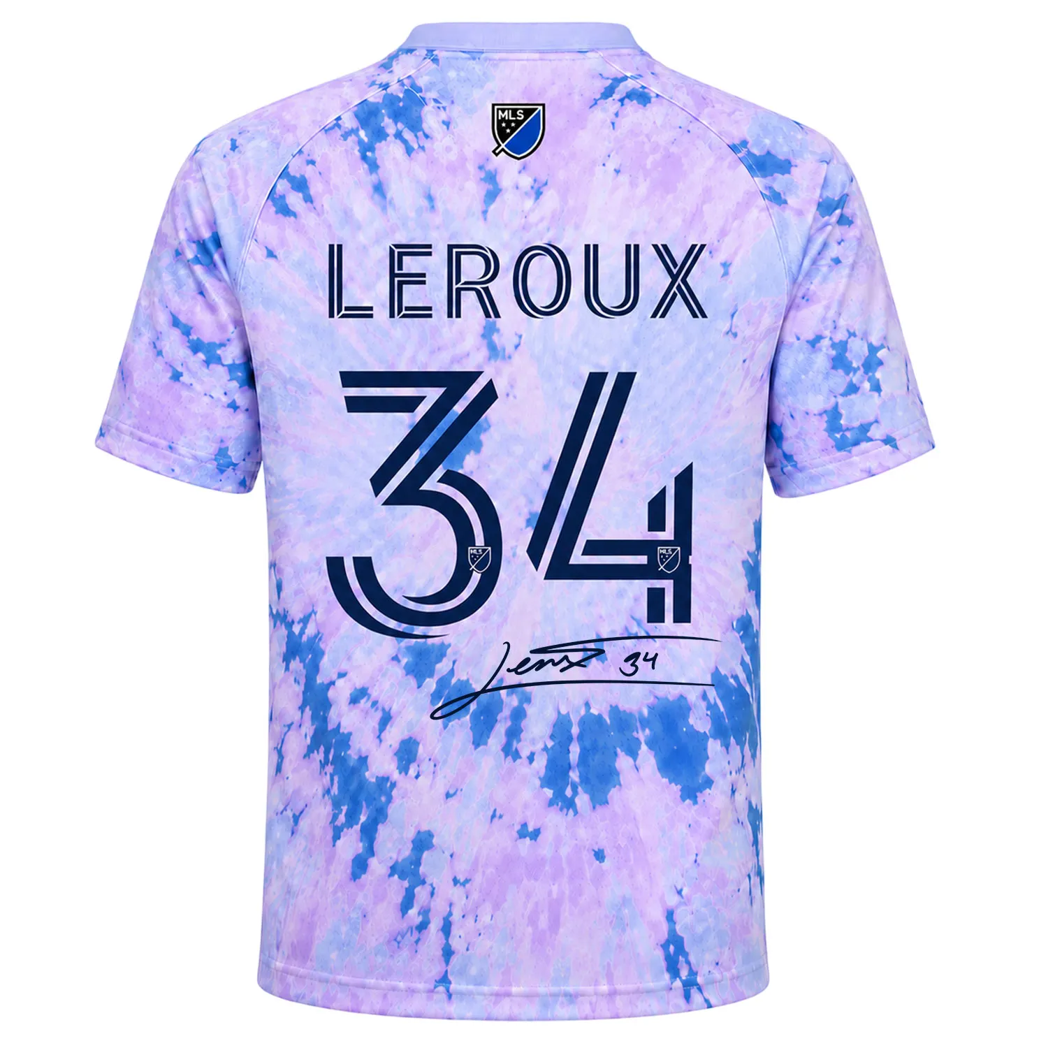 Beau Leroux Football Jersey Vibrant San Jose Fan Merch - Image 3
