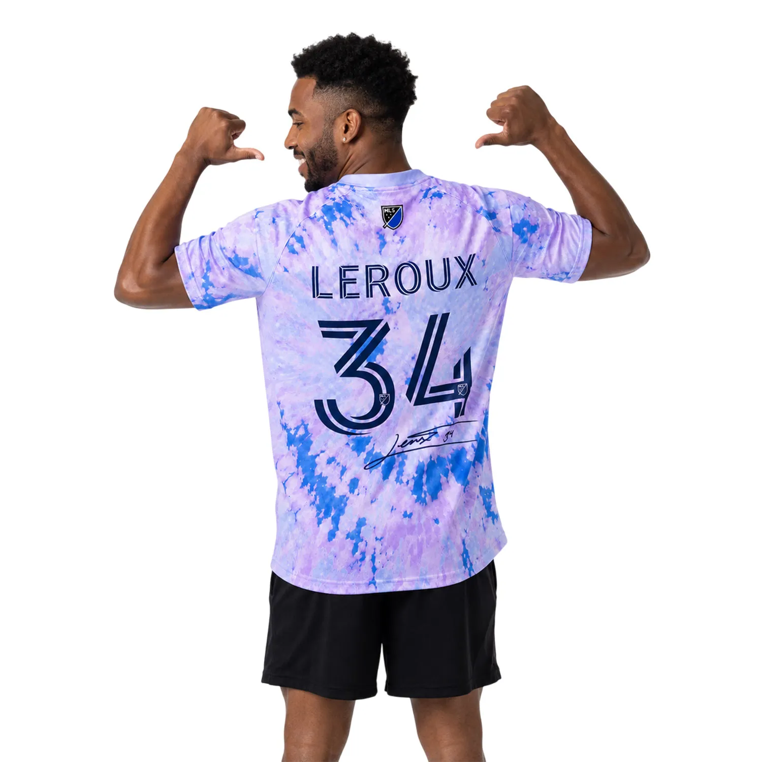 Beau Leroux Football Jersey Vibrant San Jose Fan Merch - Image 4