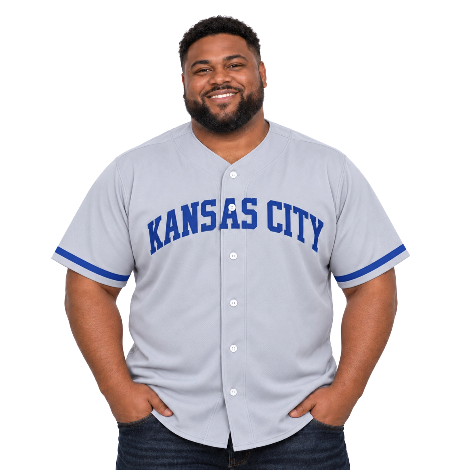 Bobby Witt Jr Gray Road Jersey – Bold Baseball Style