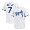 Bobby Witt Jr Royals White Home Jersey – Pride Player Style