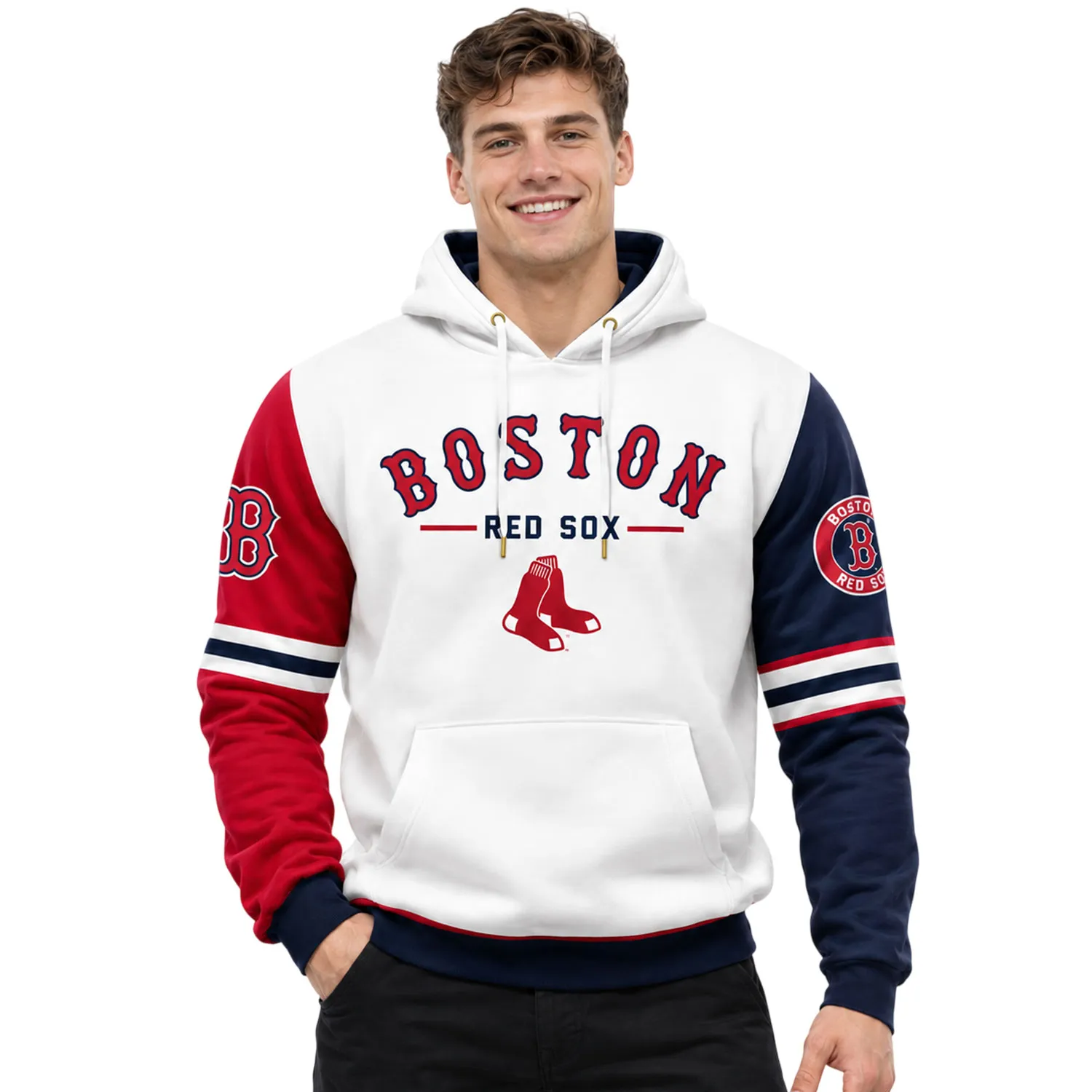 Boston Red Sox Hoodie Custom – Bold Matchday Style - Image 4