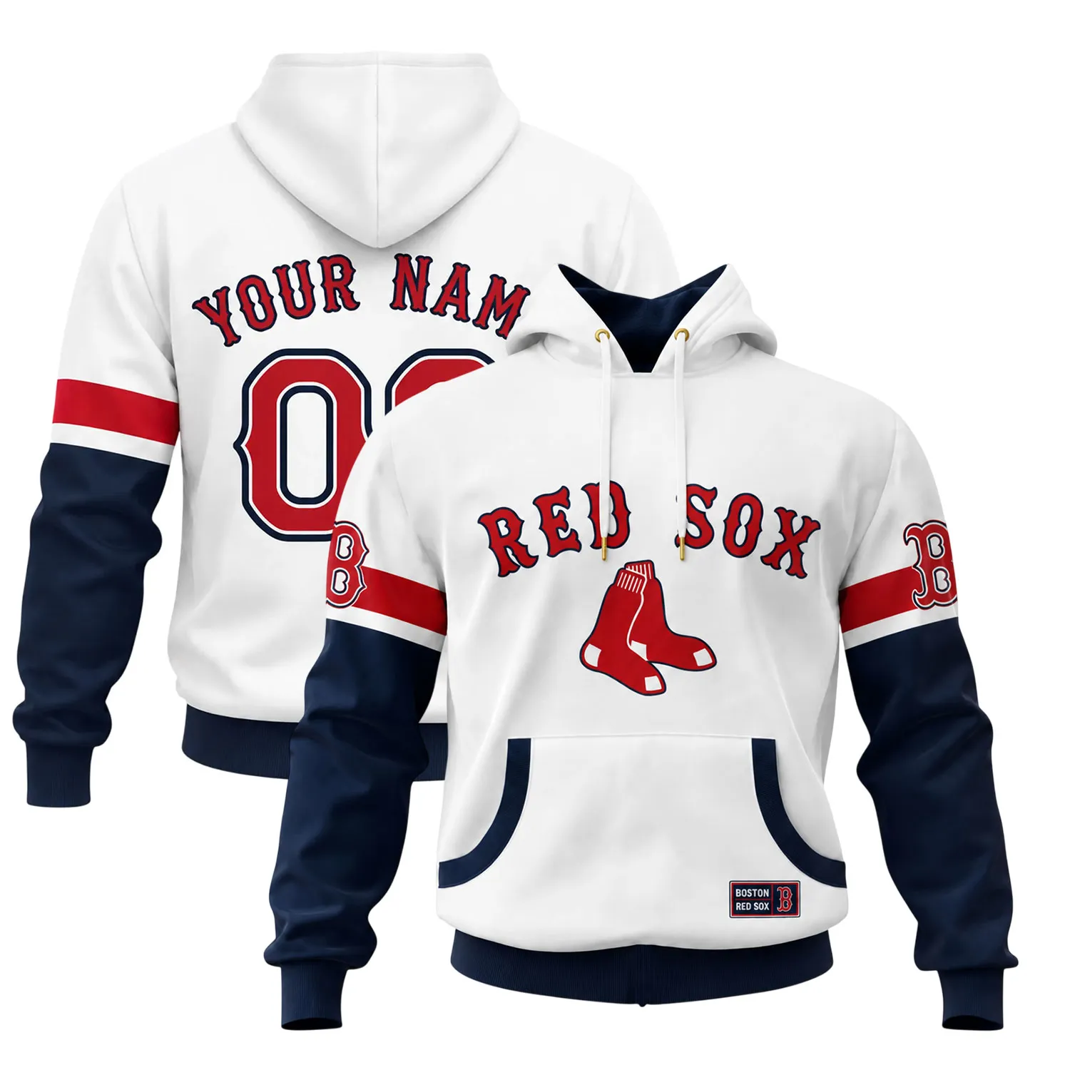 Boston Red Sox MLB Hoodie Custom – Epic Supporter Apparel