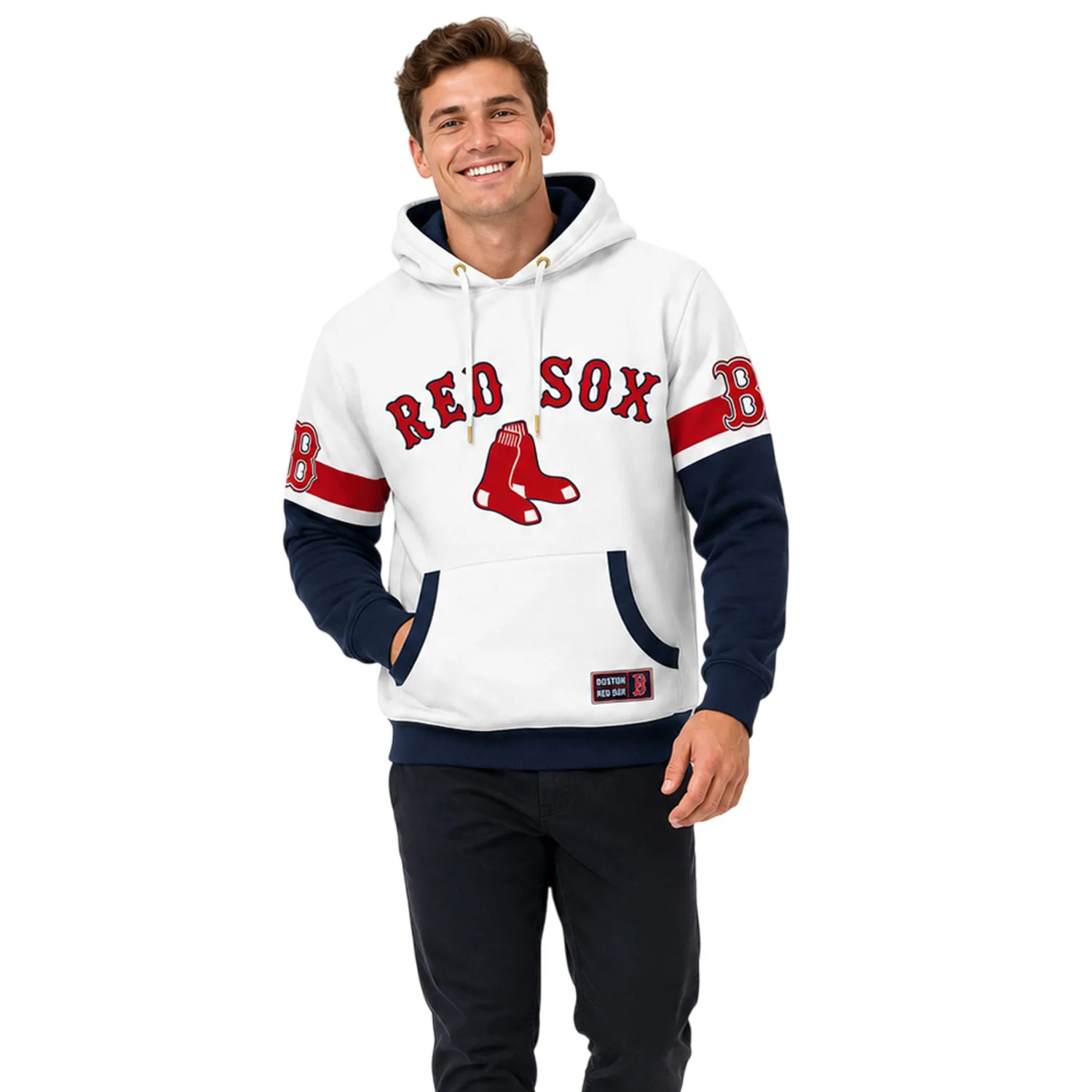 Boston Red Sox MLB Hoodie Custom – Epic Supporter Apparel - Image 4