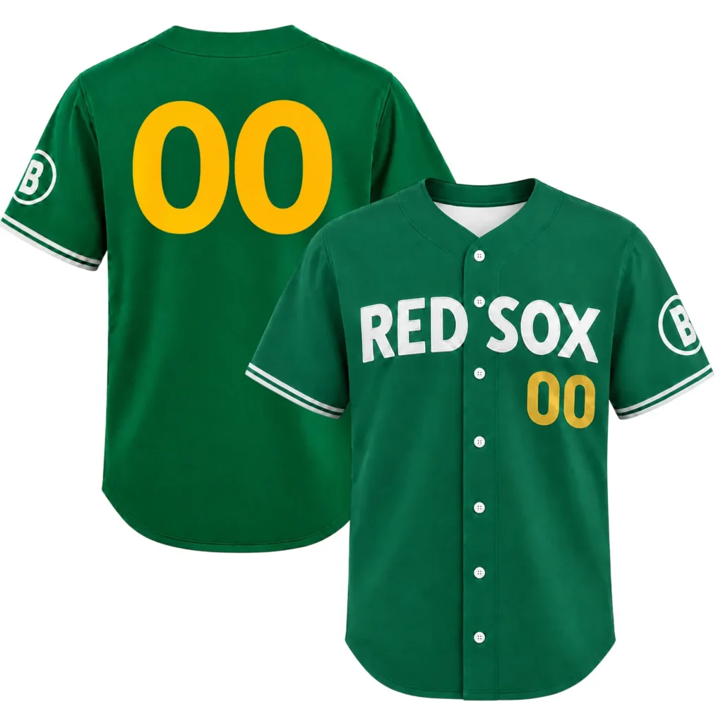 Boston Red Sox Personalize Number Jersey Bold Fan Style