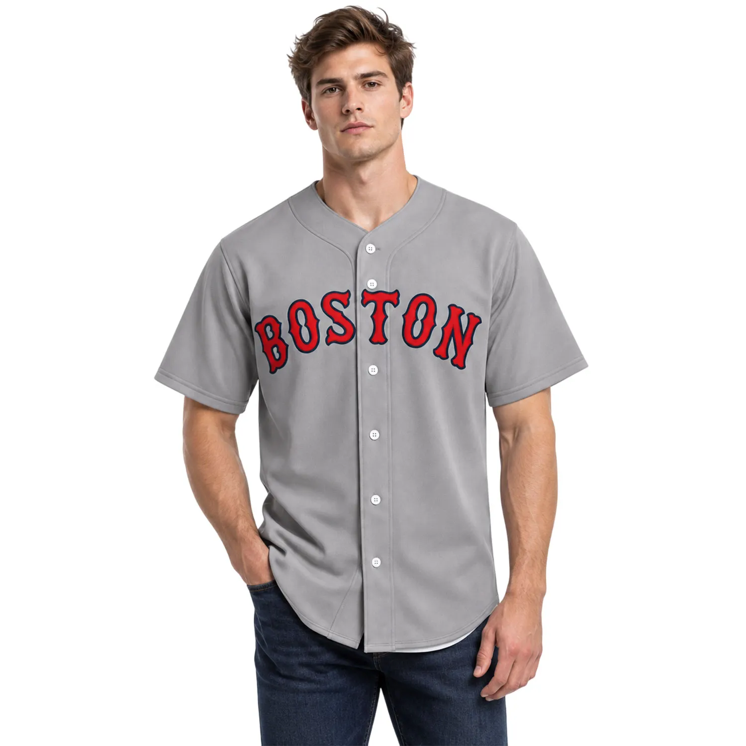 Boston Red Sox Personalized Home Jersey Bold Custom Look - Image 4