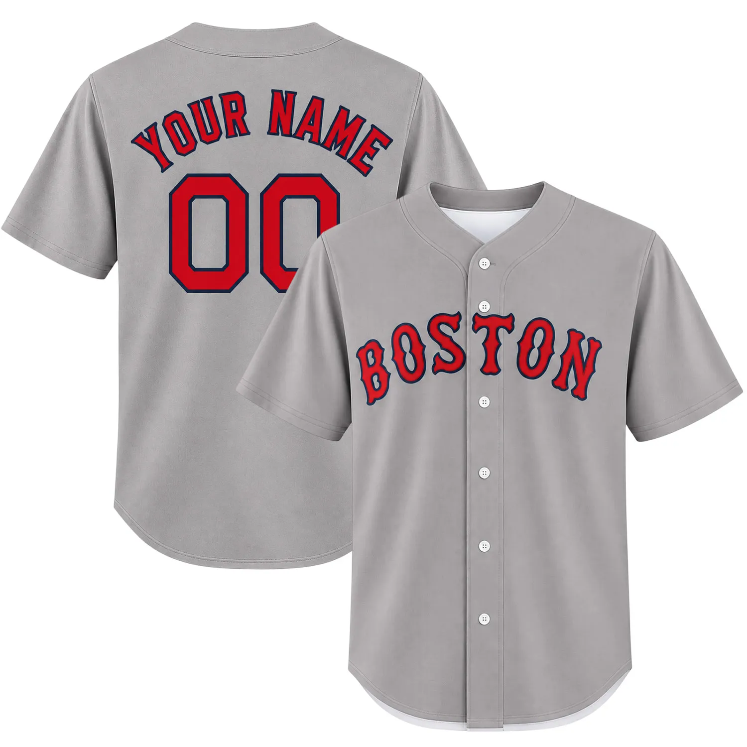 Boston Red Sox Personalized Home Jersey Bold Custom Look