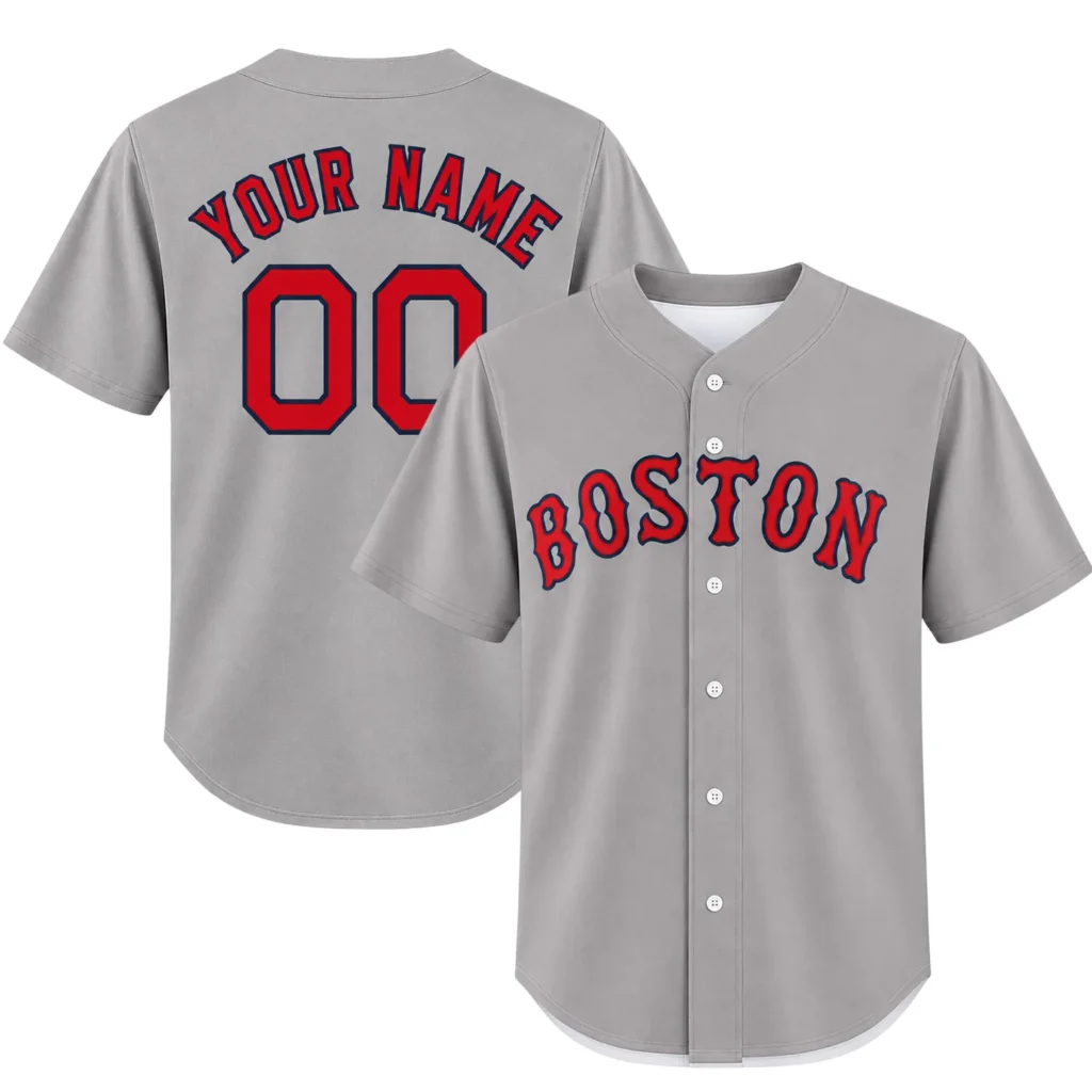 Boston Red Sox Personalized Jersey Vibrant Adult Kids Style