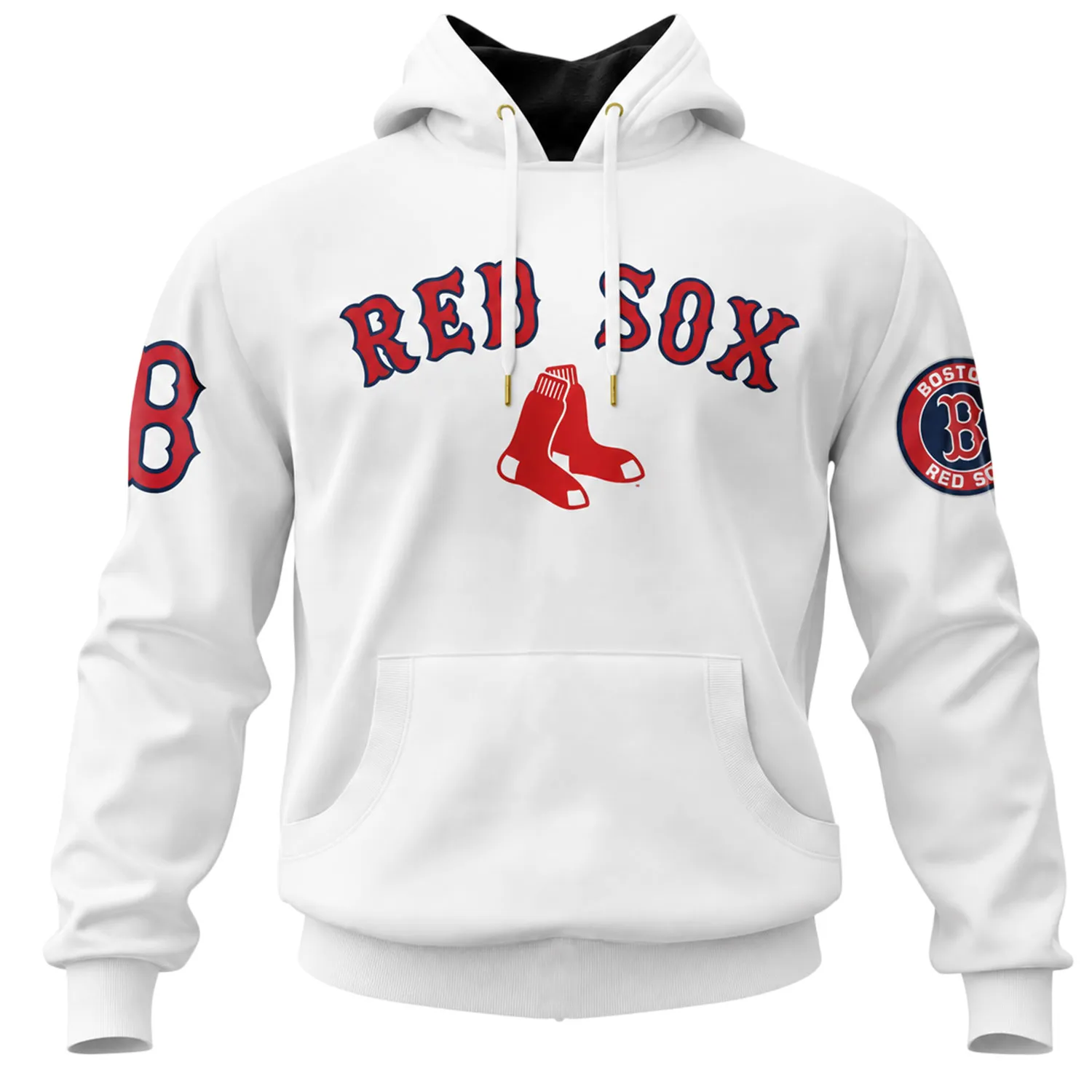 Boston Red Sox Pullover Hoodie Custom – Exclusive Fan Style - Image 2