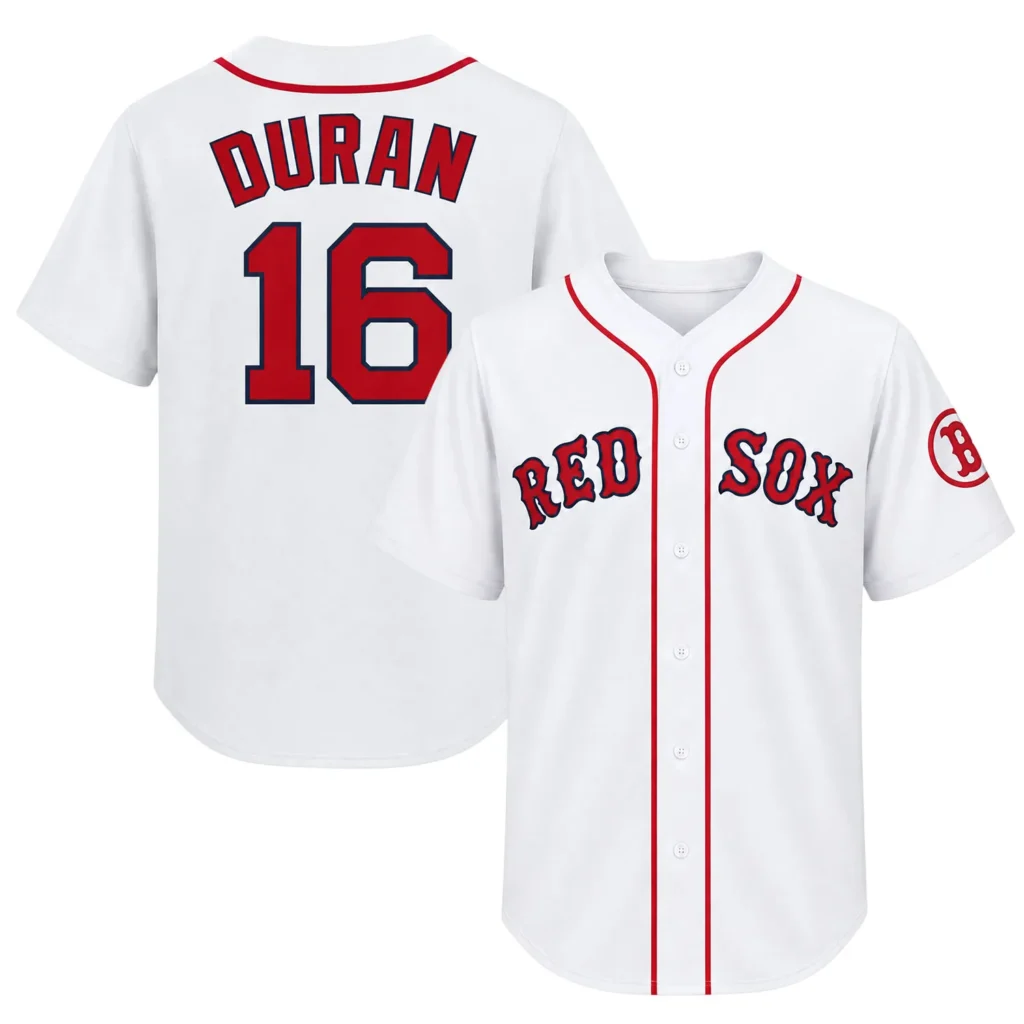 Boston Red Sox White Jersey Jarren Duran Epic Fan Wear