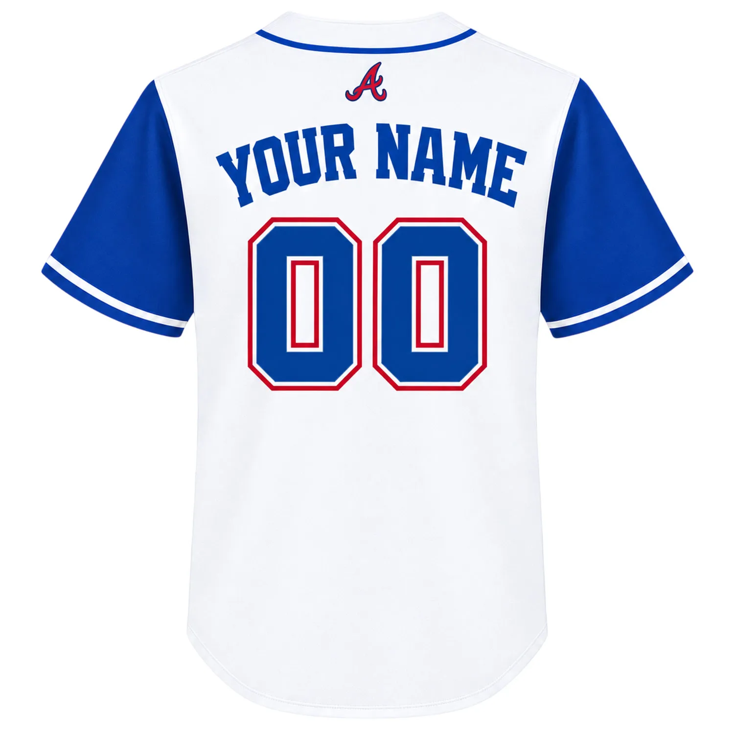 Braves White Baseball Jersey Special Fan Style - Image 3