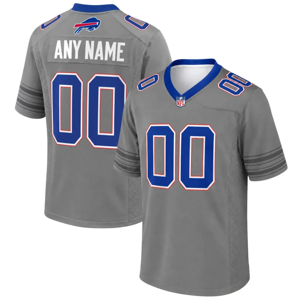 Buffalo Bills Gray Nickel City Jersey - Elite Fan Identity