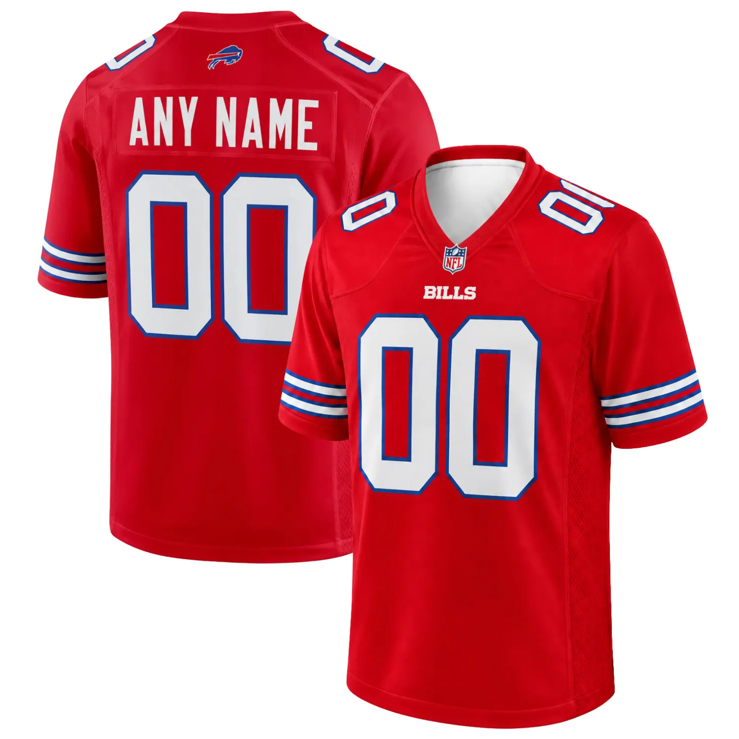 Buffalo Bills Red Alternate Jersey - Bold Gameday Pride