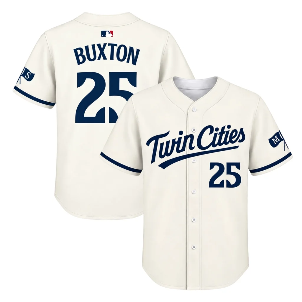 Byron Buxton Minnesota Twins Jersey Stunning Cream Look