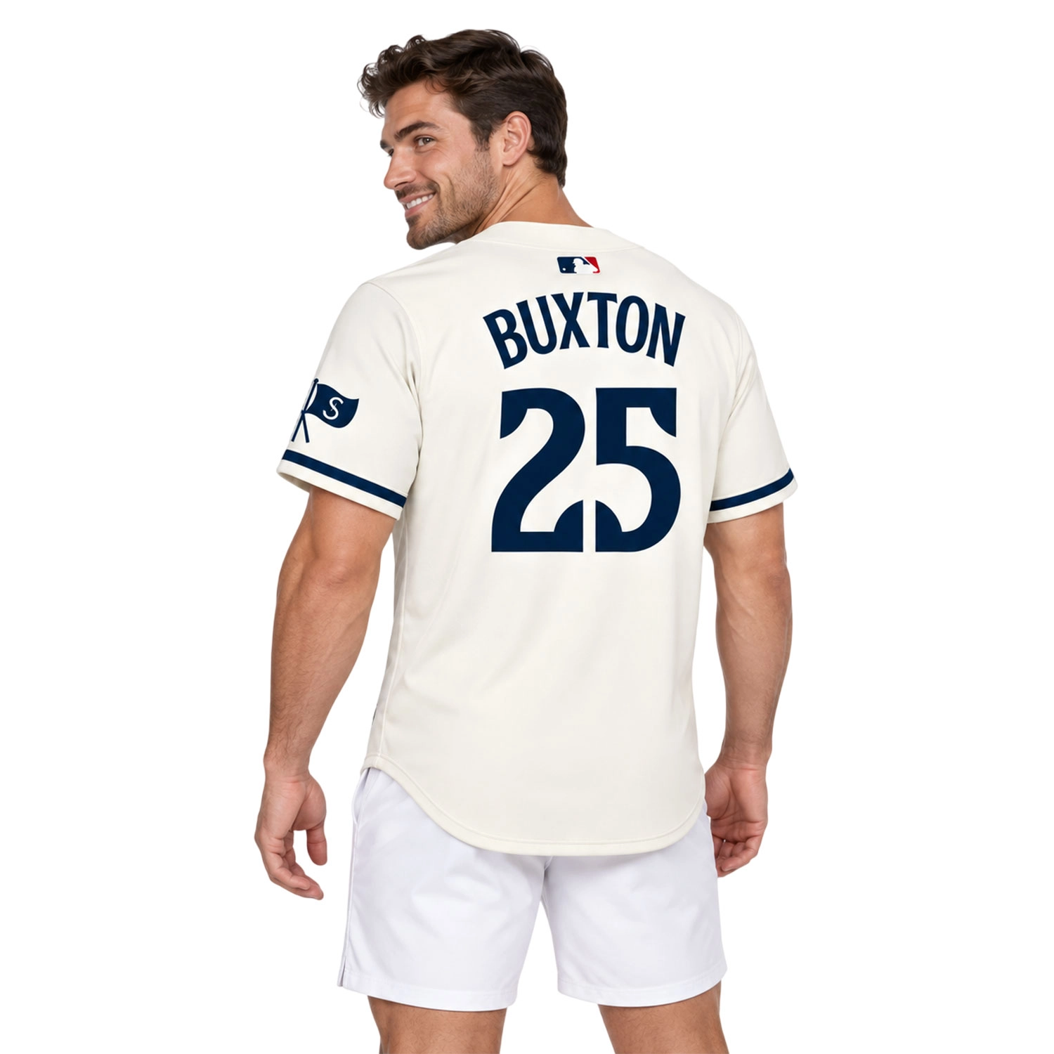 Byron Buxton Minnesota Twins Jersey Stunning Cream Look - Image 4